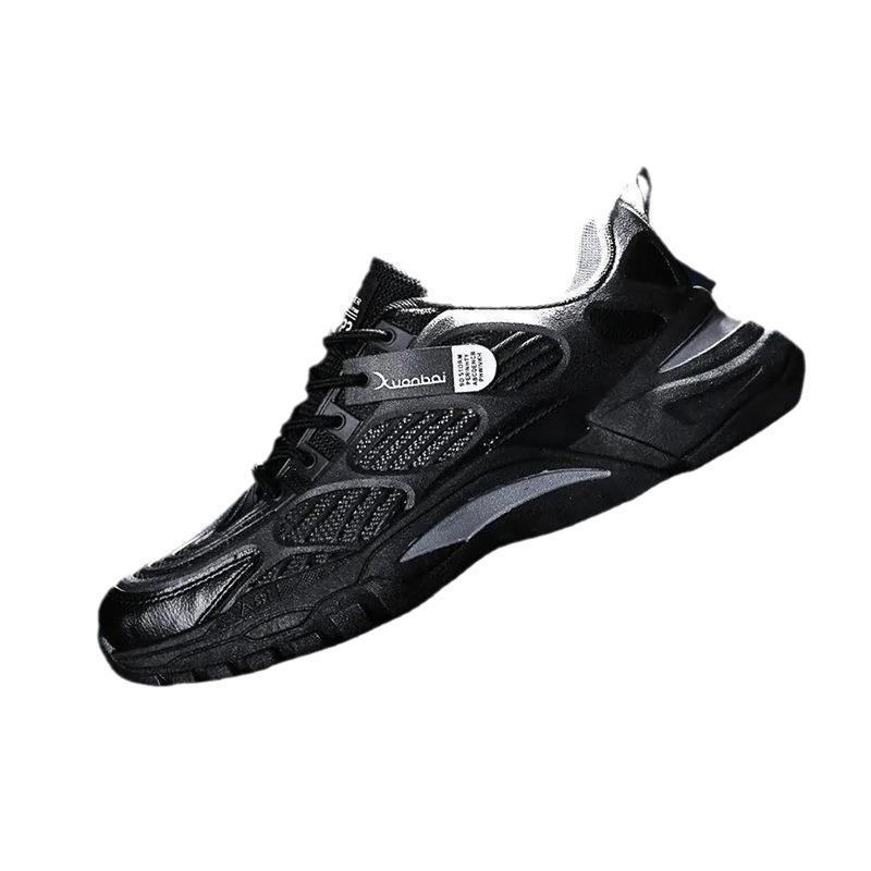 2025 spring new men's dad shoes men's running sports shoes fashion trend breathable student platform casual shoes
