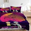 Space Adventure Friends Print 3Pcs Bedding Setduvet Cover With 2 Bedropillowcase Home Birthday Gift