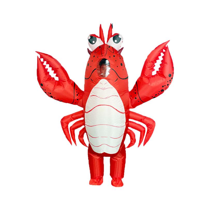 Funny Cartoon Halloween Inflatable Costume Set: Frog, Rabbit, Pink Pig, Cow for Parent-Child Parties