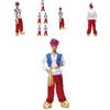 Exquisites Arabischer Prinz Kostüm für Herren Ideal für Halloween- und Cosplay-Veranstaltungen