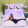 Singer Ariana grande Duvet Cover Pillowcase Bedding Set Adult Girls Bedroom Decoration Girl Gift Single Twin King Size