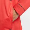 Nike Veste à capuche zippée coupe-vent déperlante Aeroswift Storm-Fit Aerogami pour la course à pied Hommes Vestes Rouge Clair Rouge Foncé Noir FZ9040-696