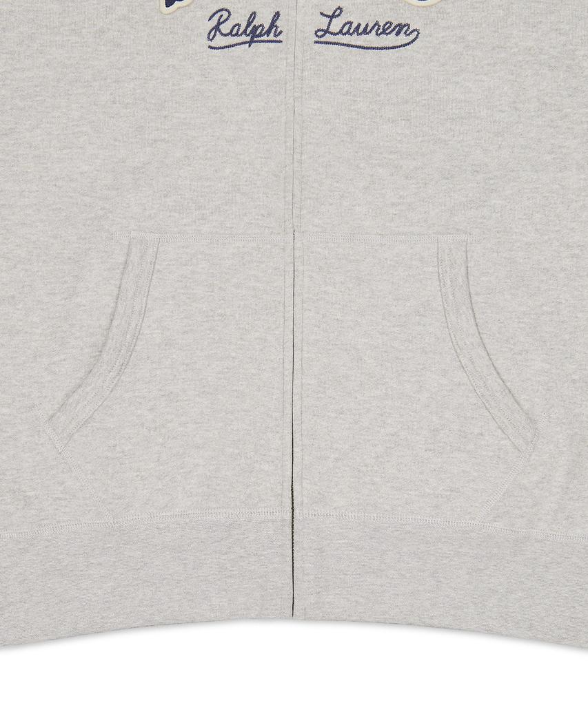Polo Ralph Lauren Rl Fleece Western Logo Hoodie - Grey