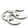 50 Stück 1,2 mm 2 mm 3 mm 4 mm 5 mm Edelstahl E-Typ Clip Sicherungsring für Welle Befestigungselemente Unterlegscheiben Beschläge