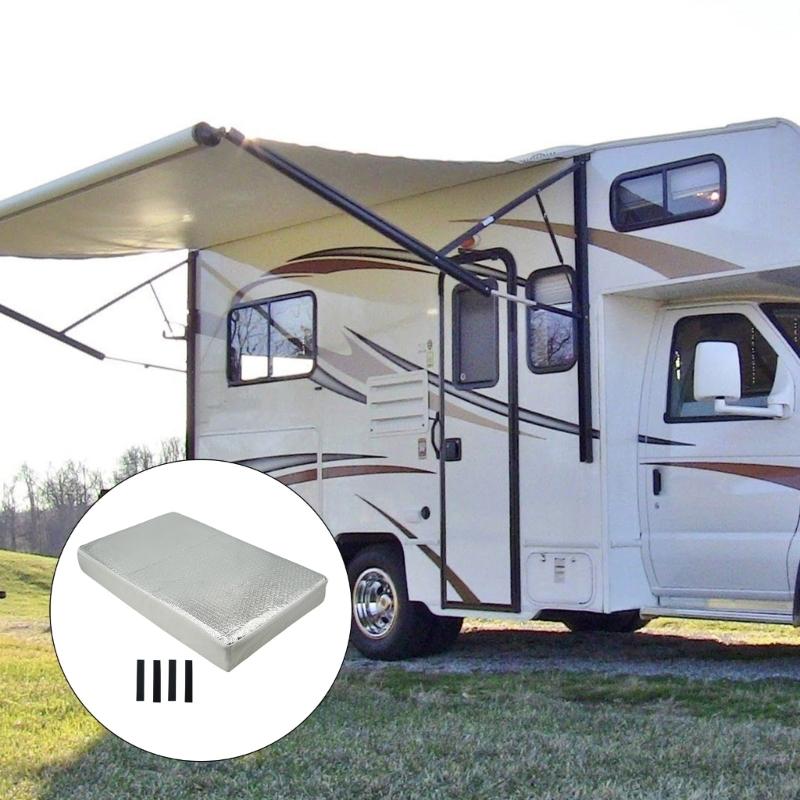Copertura Ventola Tettoia Camper Robusta Copertura in Foglio di Alluminio Isolamento Termico Per Efficace Protezione Solare e Ventilazione