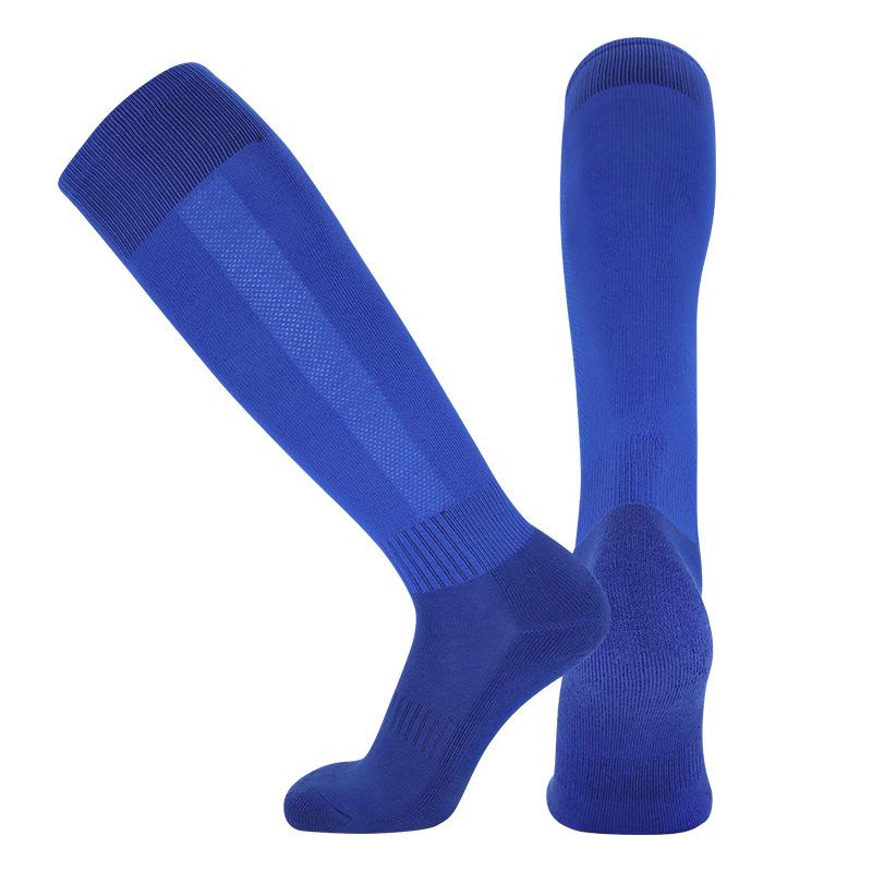 

Sports Football Socks, Professional Football Training Socks, Stockings, Towel Bottom, Sweat Absorption And Shock Absorption Design, Breathable m code (34-38) синий