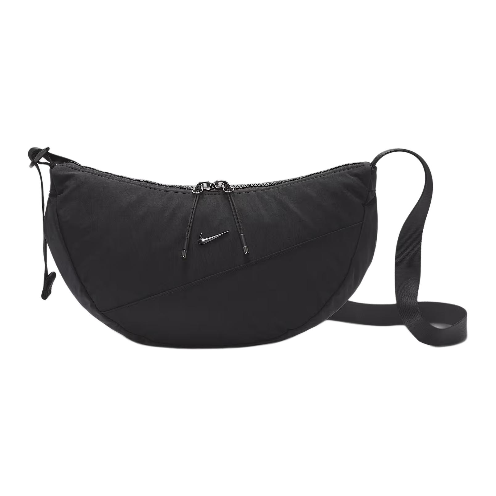 Nike Aura Crescent Shaped Fabric Crossbody Bag Unisex bags Bronze HQ4370013 Bronze