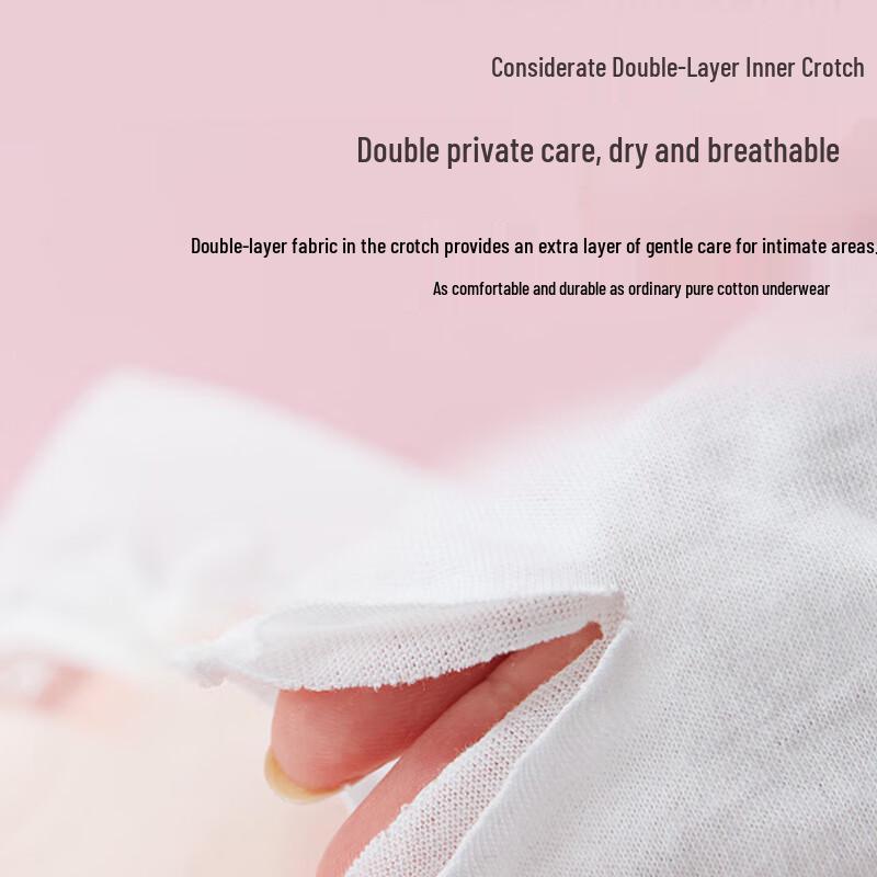 One’s Member Disposable Cotton Women's Underwear 10-Pack