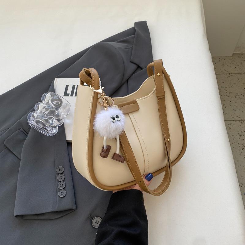 Stylish small bag, 2026 new women's bag, trendy versatile crossbody bag, shoulder shoulder underarm bucket bag