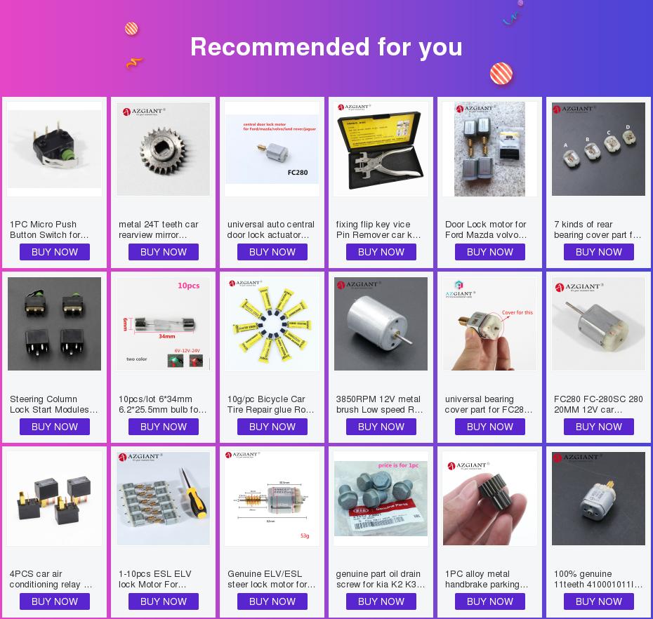 OEM car door lock actuator motor 280 for Renault Scenic 3 FC280SC