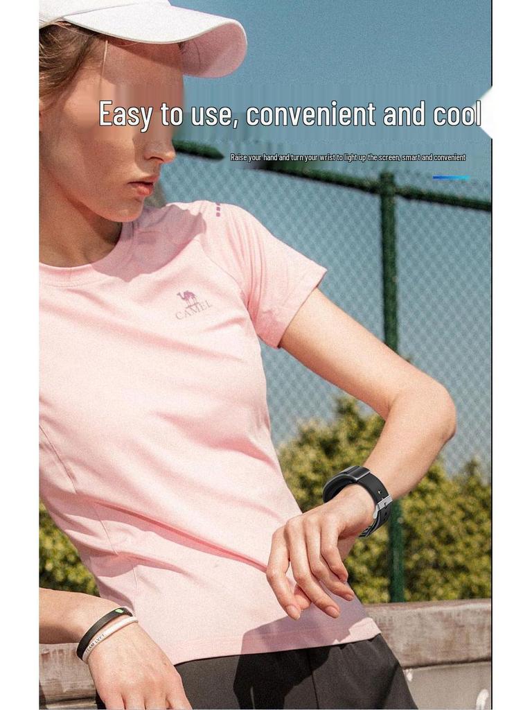 Smart Sports Bracelet: Heart Rate & Blood Oxygen Monitor with Bluetooth Earphones for Men & Women