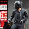 Mens Motorcycle Riding Jacket With CE Armor Protection Breathable Mesh Oxford Fabric Touring Commute Gear SKJ869