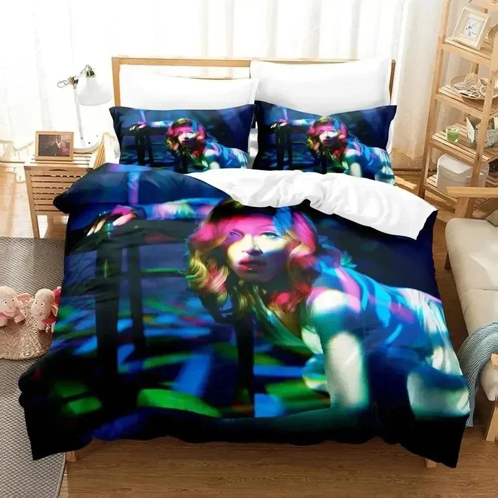 

Madonna Confessions Tour Bedding Set 3D Printed Suitable for Bedroom Duvet Cover Set With Pillowcases Kids Home Textile 70x133cm 3pcs