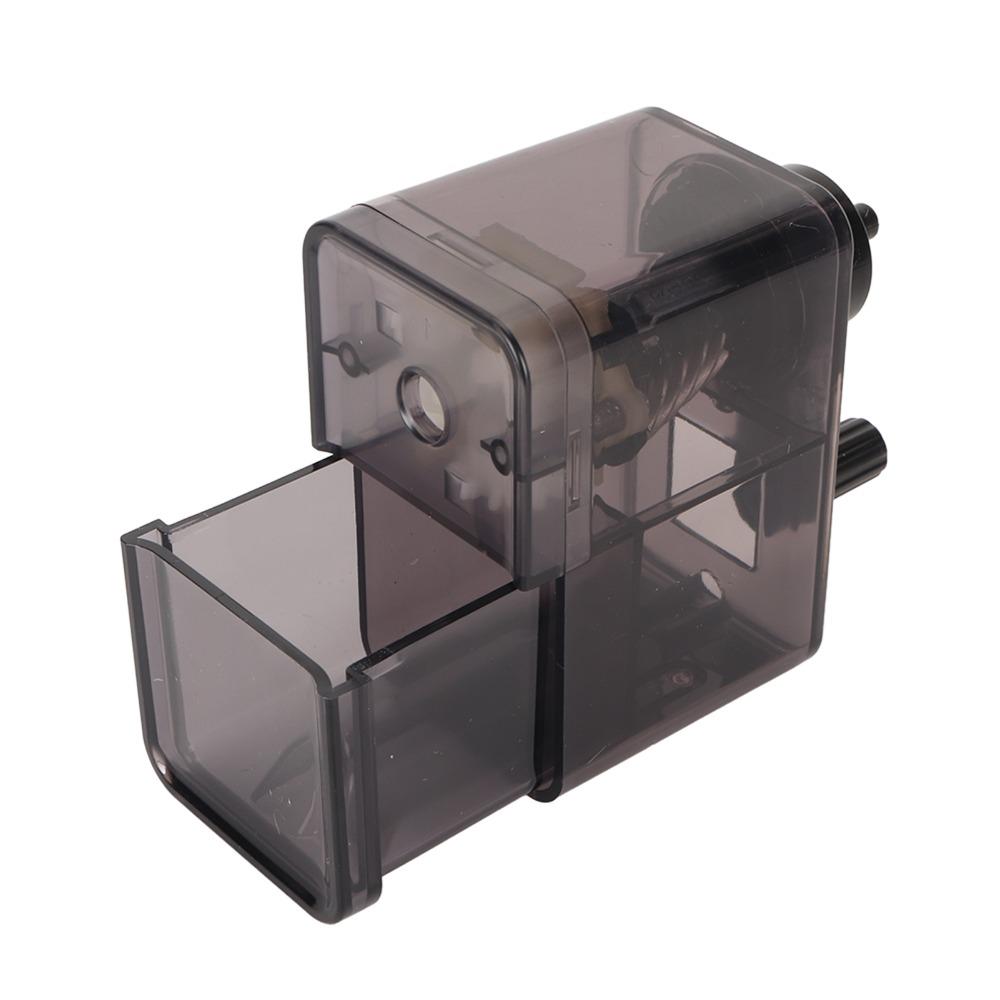 Transparent Black Sketch Pencil Sharpener Stronger Helical Blade Pencil Sharpener  Home Office
