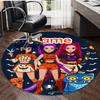 Personalized K-KPop Demon Hunters Round Chair Office Rug - Perfect for Mat, Office Chair & More - Ideal Gift for Birthdays and Holidays