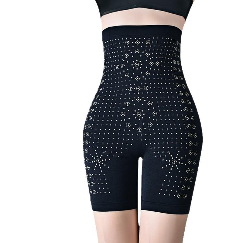 Muse anti-light safety pants belly pants women's seamless high waist thin summer belly and hip panties women
