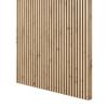 MDF Room Divider Slats Mebano PRO 5pcs 240 X 3 X 8 Cm Artisan Oak