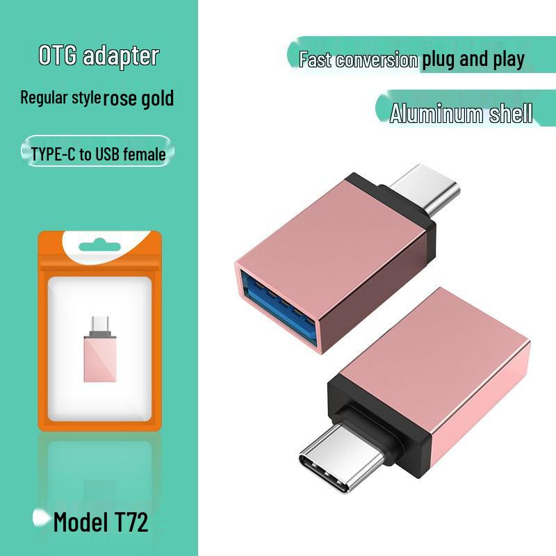 Adaptor OTG USB 3.0 la Type-C pentru telefoane Apple, Huawei, Xiaomi