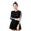 Swimsuit Women's Swimming Suit Belt-covering Slimming One-piece Skirt Seaside Soak In Hot