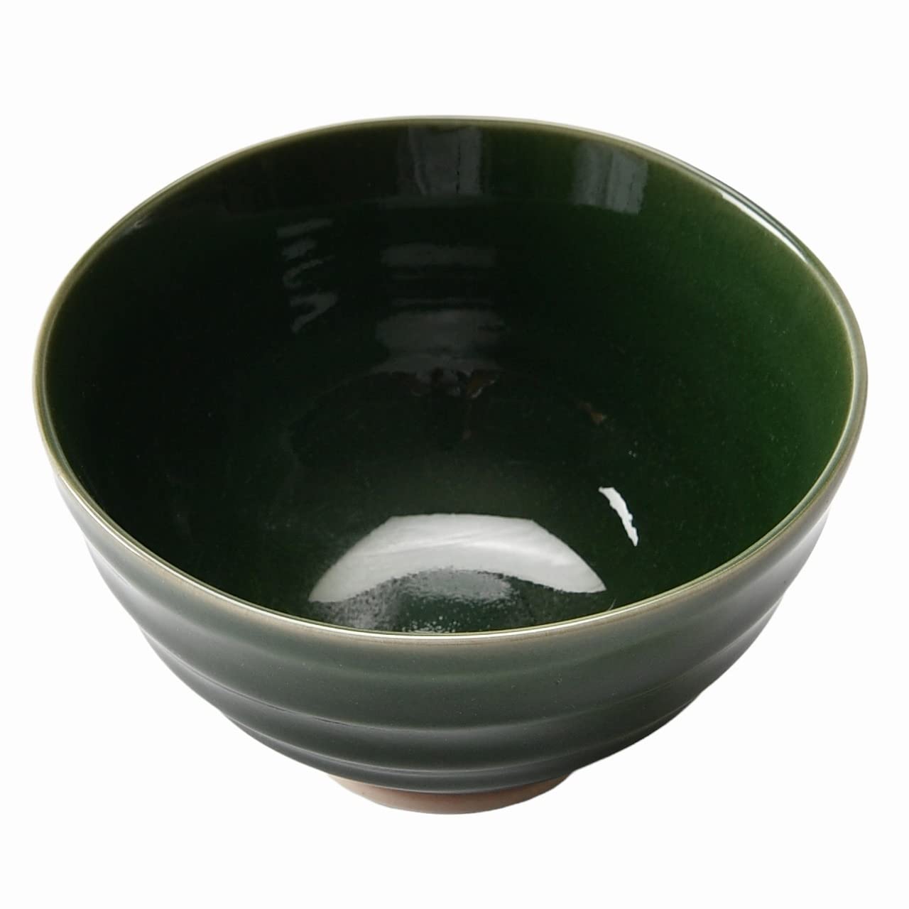 

Нери Матча Тонко Расписанная Чайная Пиала Пиала для Риса Формы Рокубэ (большой) [132×75мм]