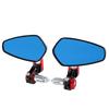 2PCS Motorcycle Mirrors Aluminum Alloy 180 Degree Adjustable Clear Visibility Rearview Handlebar Mirrors
