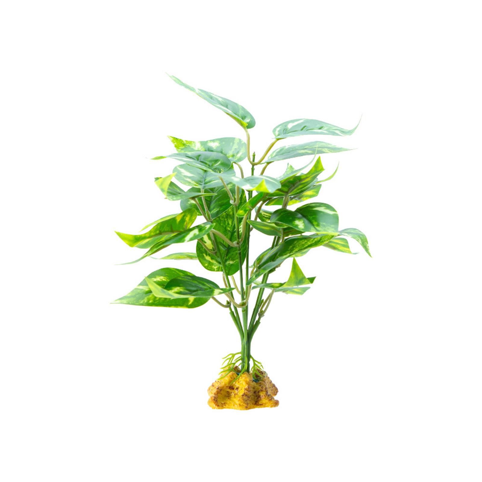

Reptiles Terrariums Plant Reptiles Tanks Ornaments Climb Rest Plant Leaves for Amphibians Lizards Geckos and Snake