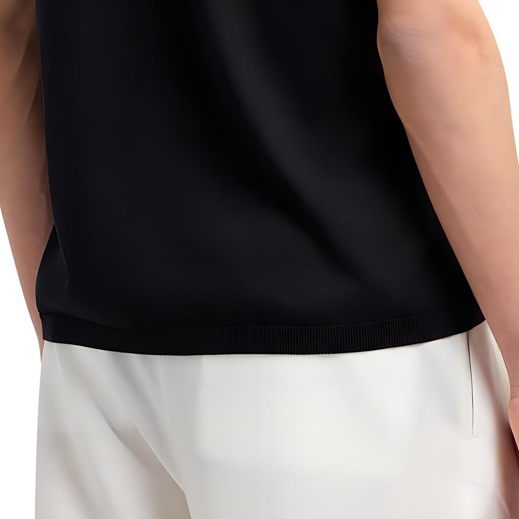 Emporio Armani Ss25 Raglan Short Sleeve T-Shirt Men Tops Black EM0006-72AF13907-UC001