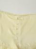 Spring 2026 Women's Silk Satin Camisole & Button Decor Shorts Set - European & American Style