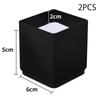 2/4 Piezas Elevadores de Muebles para Cama Elevación en Alturas Elevadores de Alta Resistencia para Sofá Sillón Escritorio Mesa Negro Redondo Cuadrado Protector de Suelo