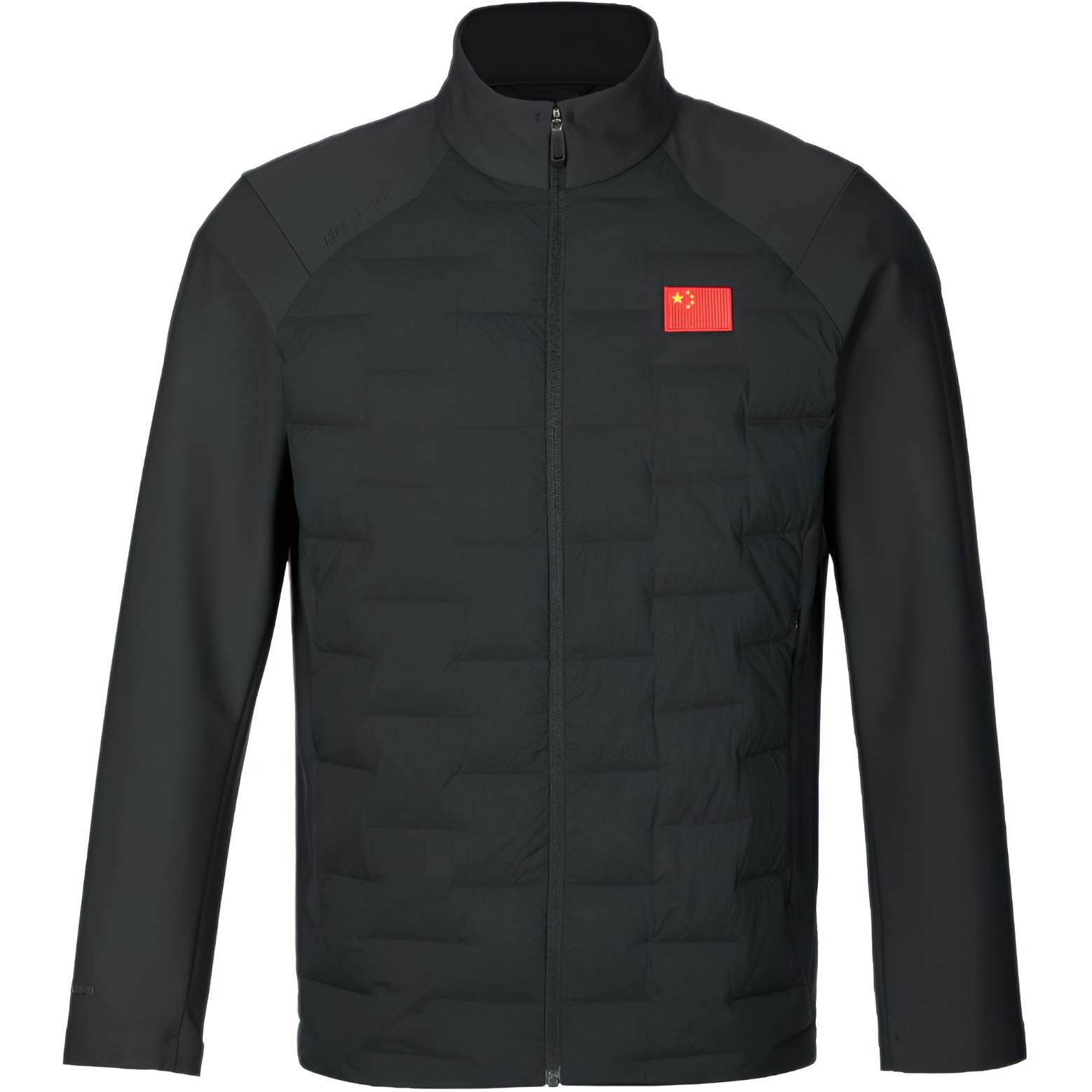 

Anta Champion Всепогодная серия Куртка пуховая теплая мужская верхняя одежда на молнии с воротником-стойкой, цветной блок 152540619-3 M