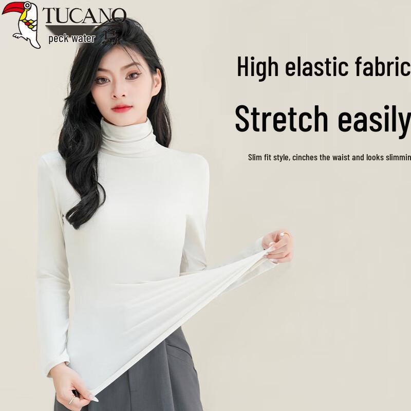 Women's Turtleneck Long Sleeve Base Layer Shirt