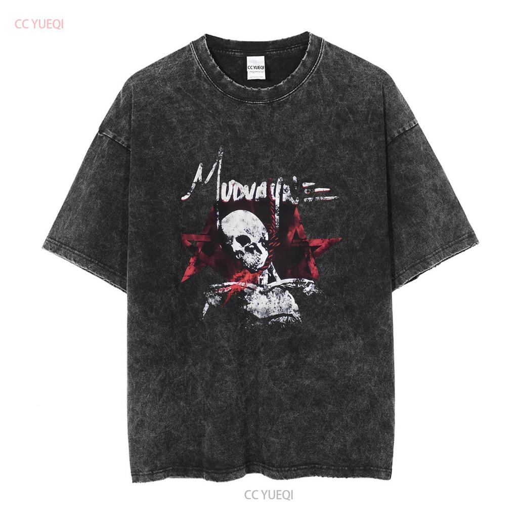 Mudvayne Shirt American Nu Metal Band Alternative Progressive Vintage Washed Slightly Graphic Homme Stretched Stylish Unisex