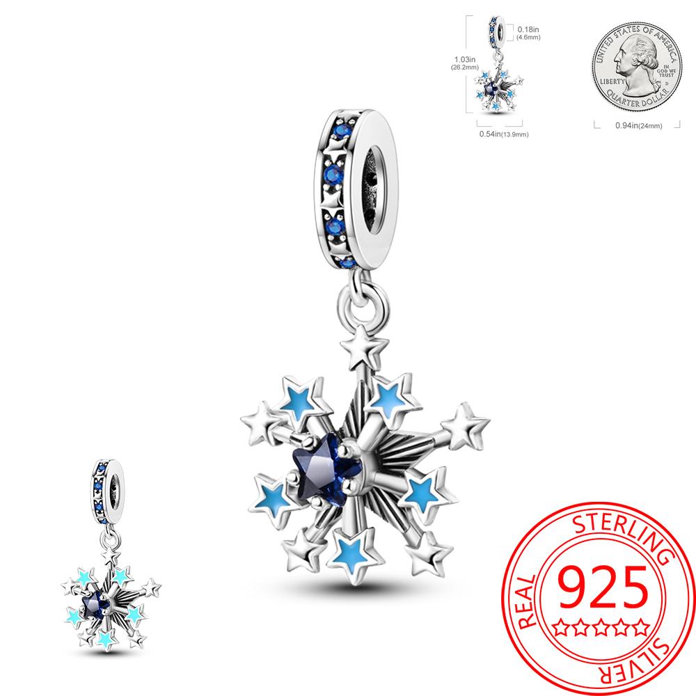 Noctilucent Copper Marine Organism Flowers Firefly Star Moon Build Pendant Bead Fit Bracelet Necklaces Party Gifts