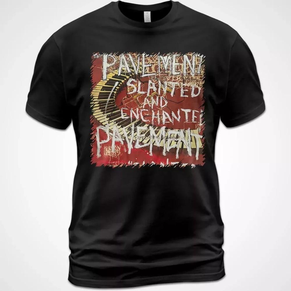 Cotton T-Shirt Pavement Slanted and Enchanted Album Tee Stephen Malkmus Unisex T-Shirt L