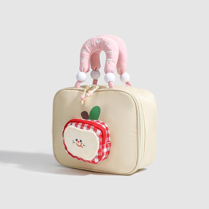 Makeup Bag Cute Girl Makeup Bag Portable Toiletries Bag Layered Travel Storage Bag Easy To Carry