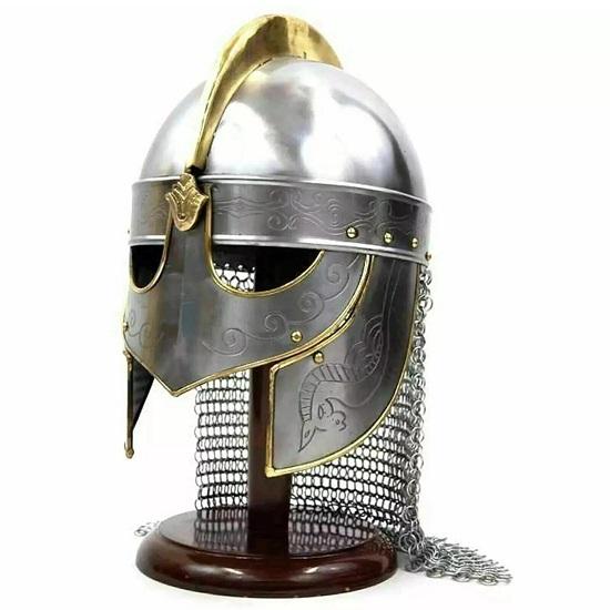 New Medieval Viking Helmet Helmet Warrior Armor Knight Best Halloween Gift