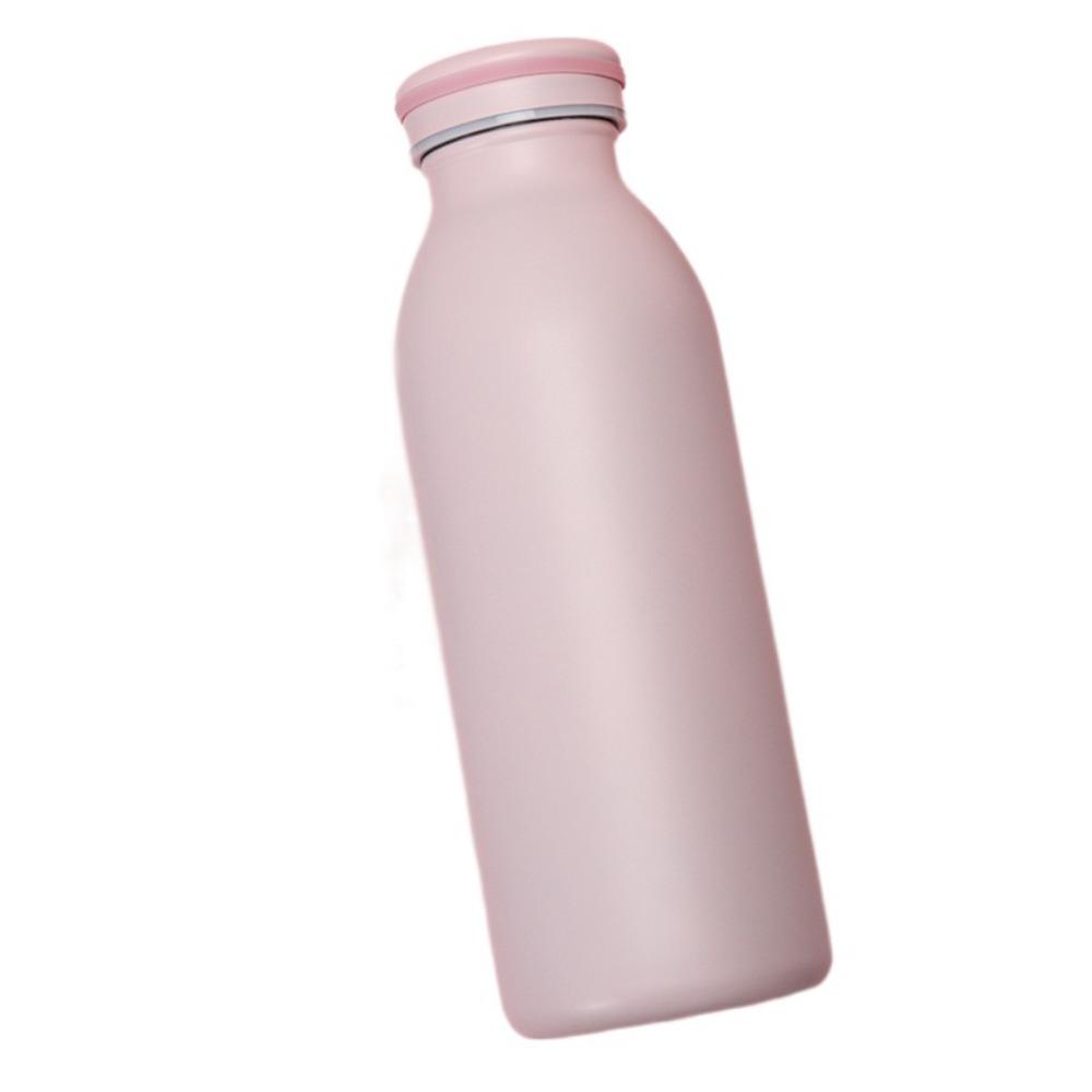 Modische Sportwasserflasche aus Edelstahl Große Kapazität Thermoskanne Kaffeebecher Reise