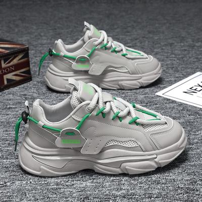 New Men's Comfortable Outdoor Comfort Autumn Trend Platform Daddy Shoes Fashion All-match Sneakers Men's Shoes