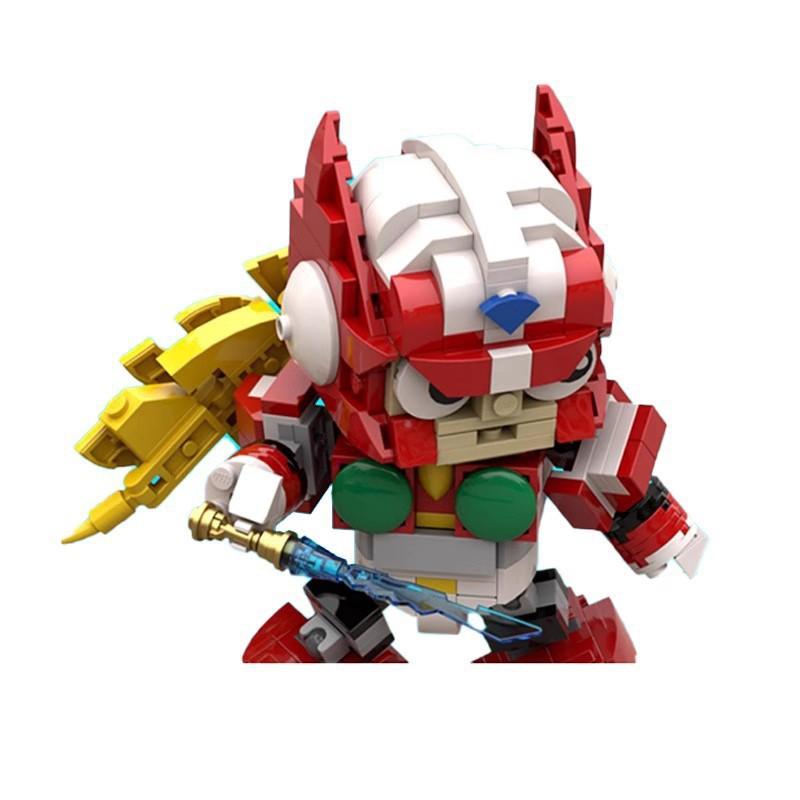 Building Block Compatible Sd Crow Zero Rockman X Assembling Toys, Model Mecha