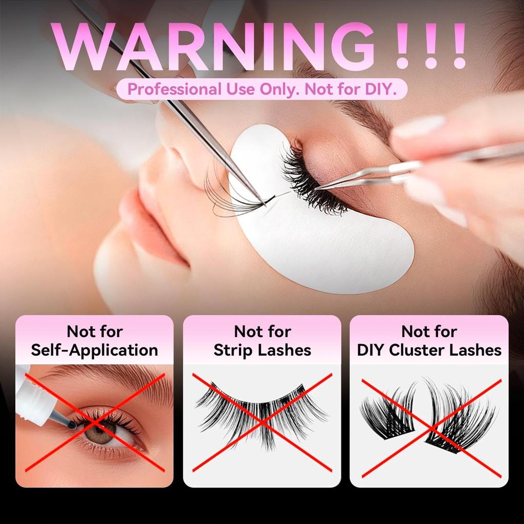Damman Eyelash Glue Precise and lasting Black 5ml
