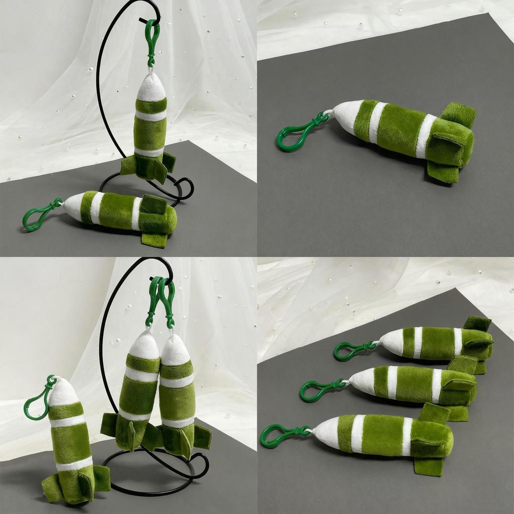 Kids Plush Missile Plush Toy With Pp Cotton Filling For Gift And Collecting