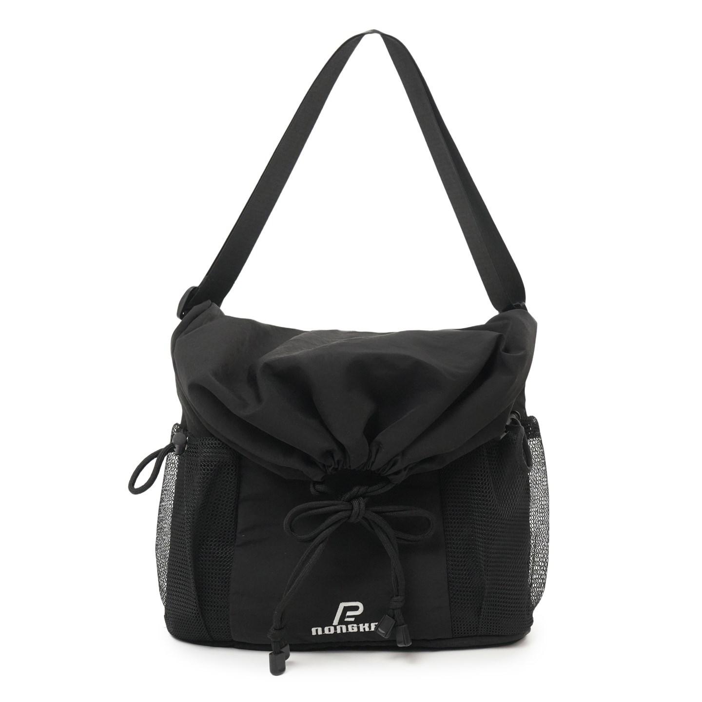 

Casual drawstring pouch for women, large-capacity commuter bag, stylish crossbody bag, couple s sports shoulder bag, trendy smal чёрный