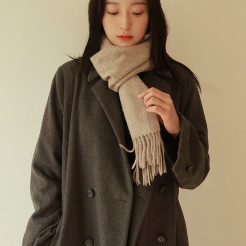 Less is more Cashmere 100 Muffler_5 COLORS