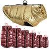 Pet Dog Clothes For Small Medium Dogs Winter Waterproof Puppy Jacket Coat With D-ring Windproof Cat Vest French Bulldog Costumes