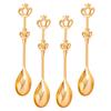 Crown Bar Dessert Tool Souvenir Stirring Scoop Coffee Spoon Tableware Tea Spoon Kitchen Supplies