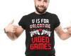 Funny Valentine's Day Video Gaming T-Shirt: Gift for Gamers