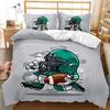 Nightmare Before Christmas  Duvet Cover with Pillow Cover Bed Sets Jack and Sally 3D Skull Christmas Bedding Set Bedroom Decor