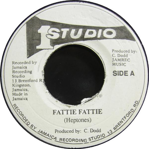

7inch Record HEPTONES - Fattie Fattie NONE Studio One Jamaica Reggae, Ska & Dub Used