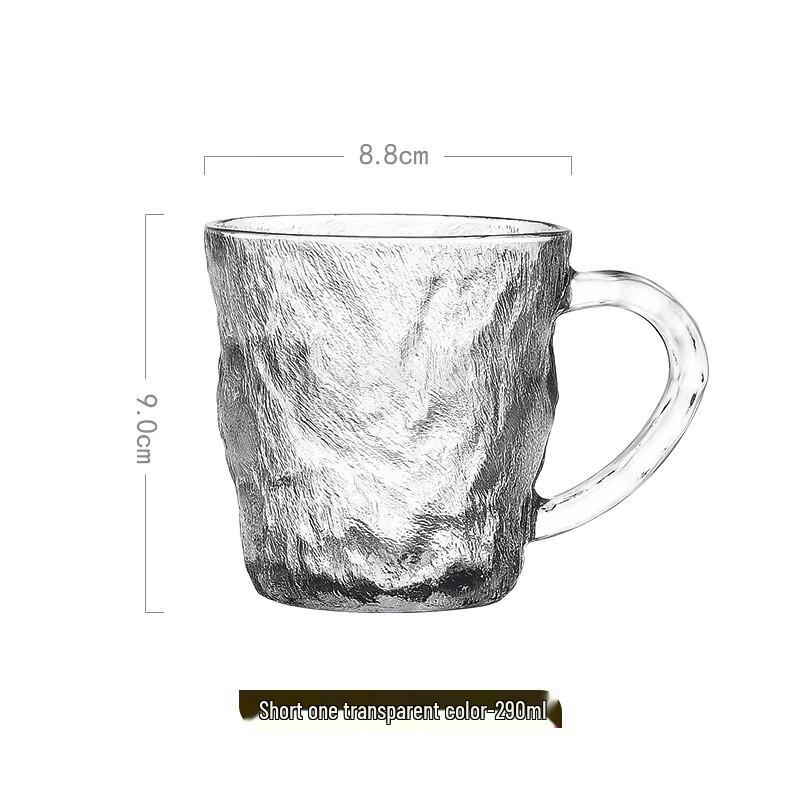 Glacier Pattern Heat-Resistant Glass Mug