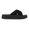 Leadcat Women Comfort Versatile Cushioned Slide Sandals Black 400340-01